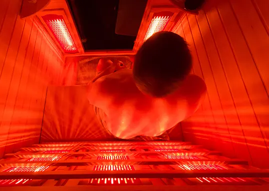 Red Light Therapy, Built Right In