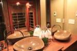 DIY Network's I Hate My Bath Features Finnleo B200 Cedar Sauna