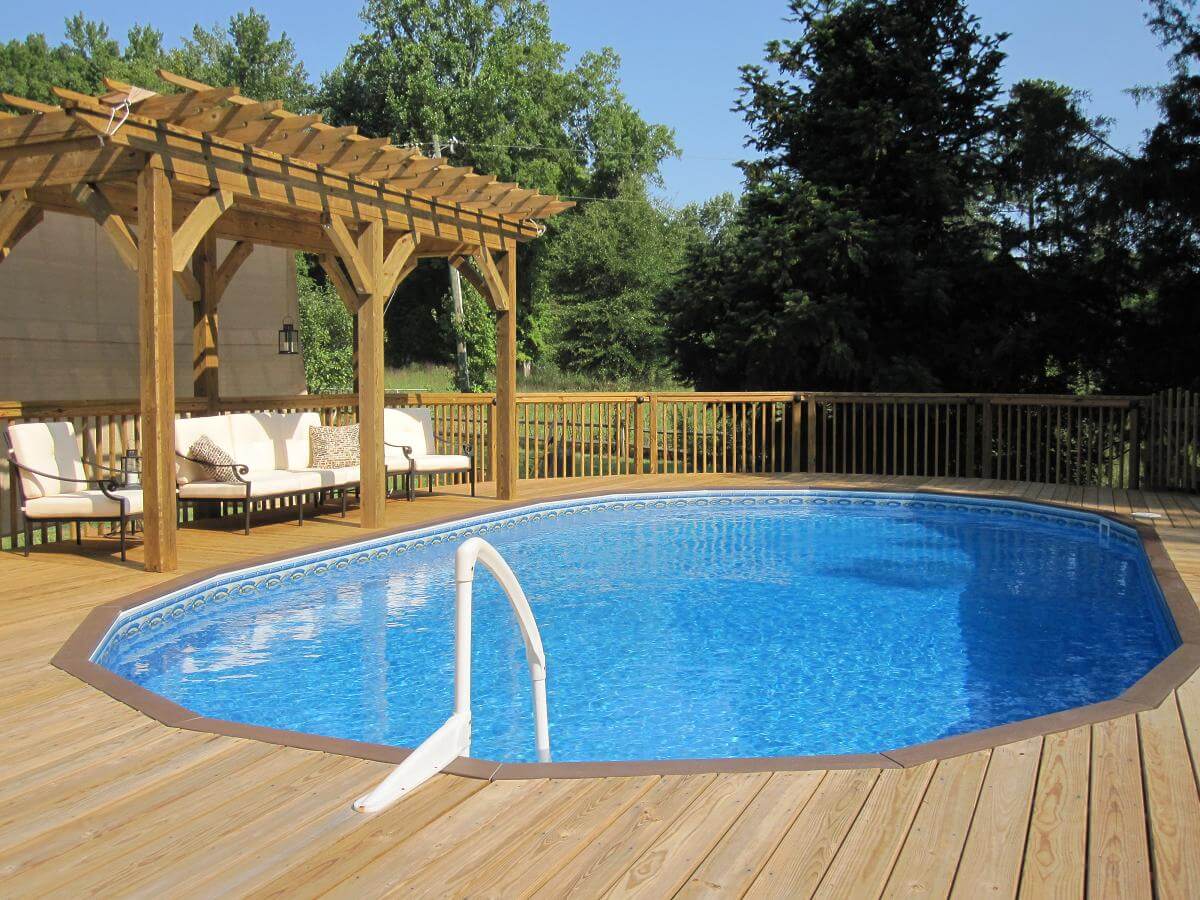 Foxx Ulitmate pool with decking Foxx Ulitmate pool with decking