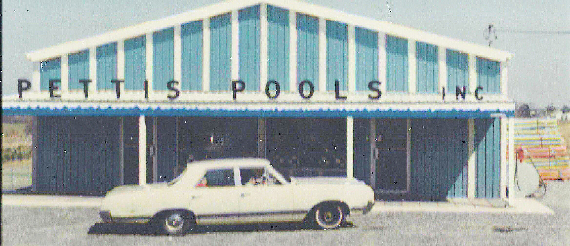 Pettis Pools 1st store 1967 Pettis Pools 1st store 1967
