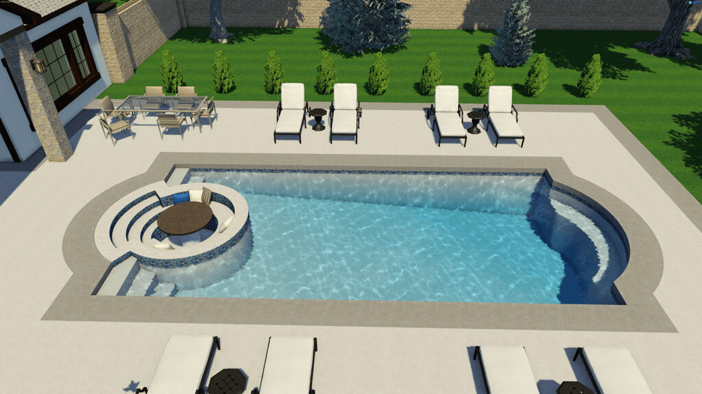 Modern Fiberglass Pools McCaskey Pool Division | Fiberglass Inground