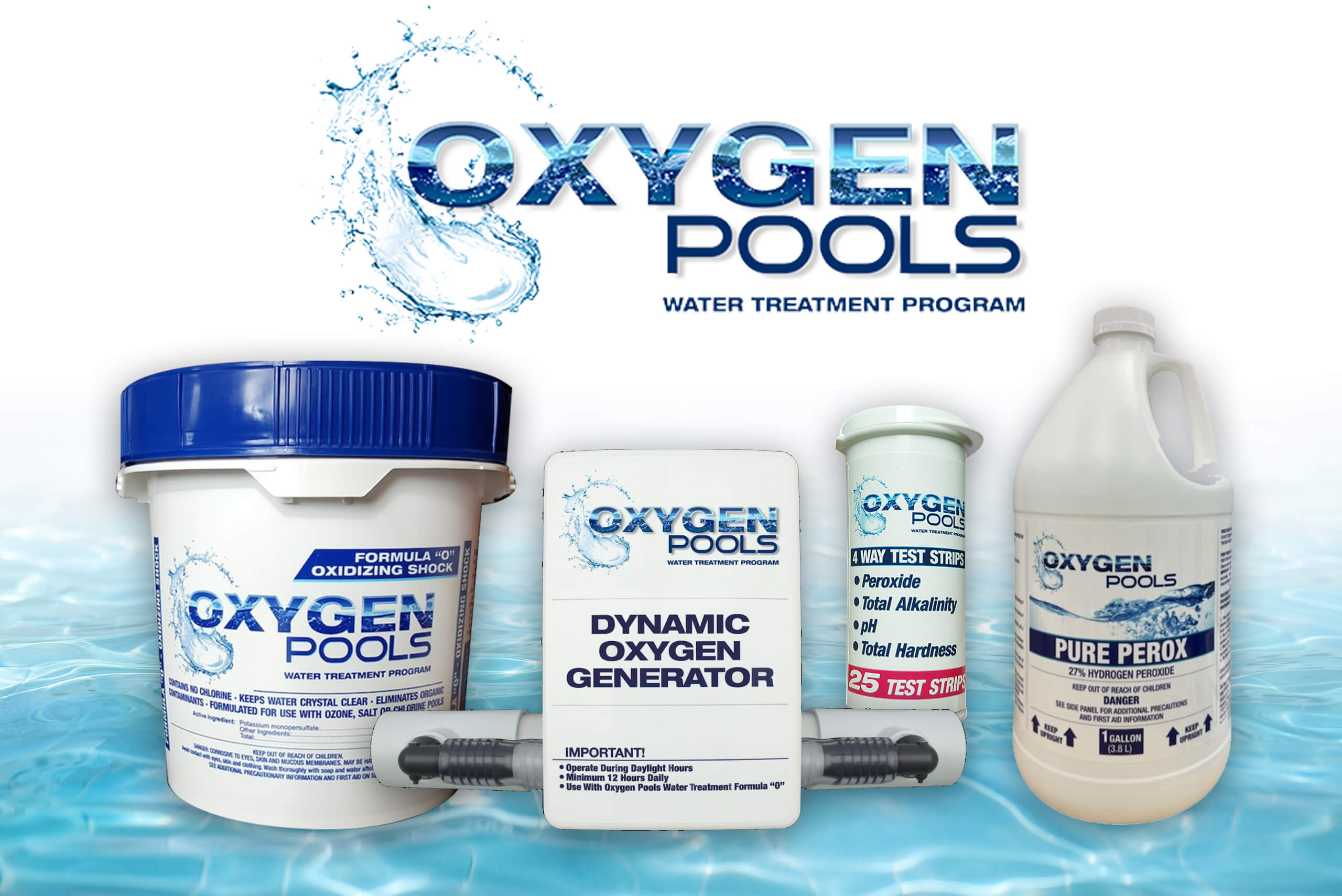 Oxygen Pools Chlorine Alternative
