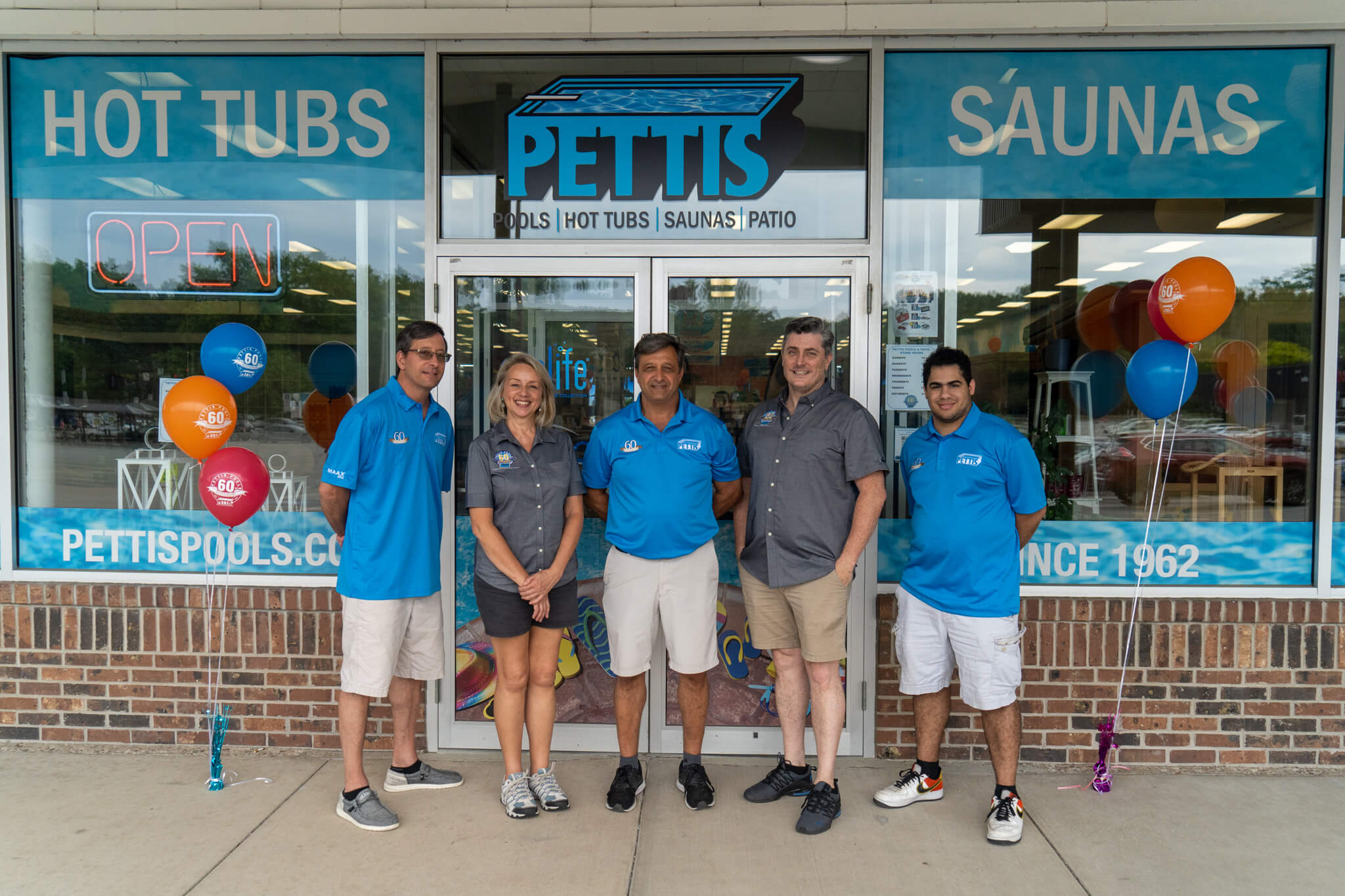 Pettis Pools Team of Employees