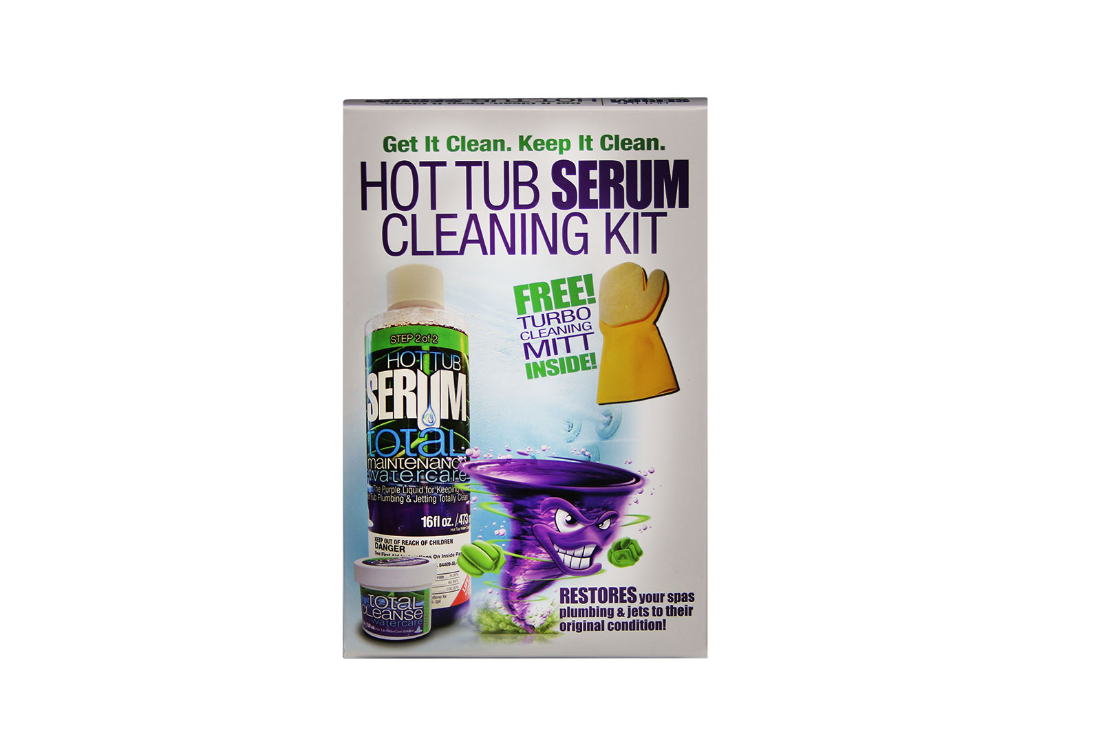 SERUM Hot Tub Cleaning Kit