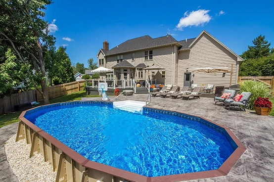 Semi-Inground Pools
