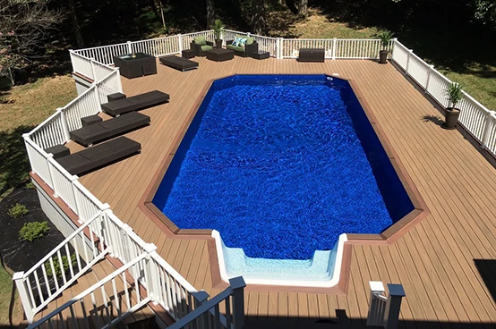 Ultimate Semi-Inground Pool