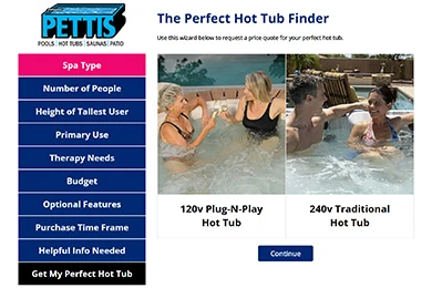 Hot Tub Wishlists