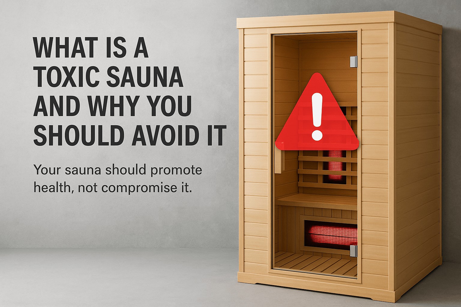 What is a toxic sauna